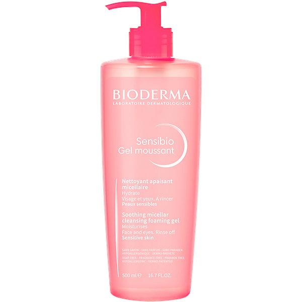 

Гель-мусс Bioderma Sensibio очищающий, 500 мл