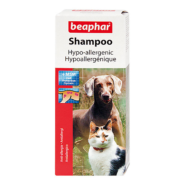 Шампунь противоаллергенный Beaphar Hypo-allergenic для собак и кошек, 200 мл Trixie 16348222