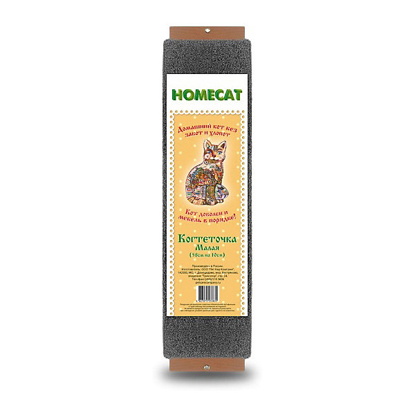 

Когтеточка Homecat с кошачьей мятой малая, 58х10 см