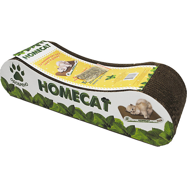 

Когтеточка Homecat Mini "Мятная волна" для котят, 4х10 см