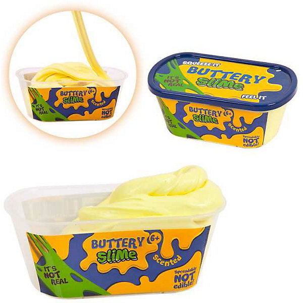 

Слайм Junfa Toys Buttery Slime Сливочное масло, Желтый, Слайм Junfa Toys Buttery Slime Сливочное масло