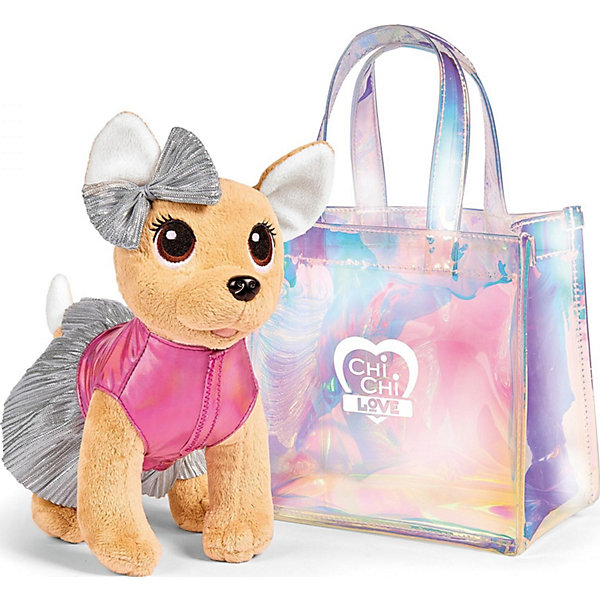 Мягкая игрушка Chi-Chi Love Собачка в сумочке, 20 см SIMBA 16370929