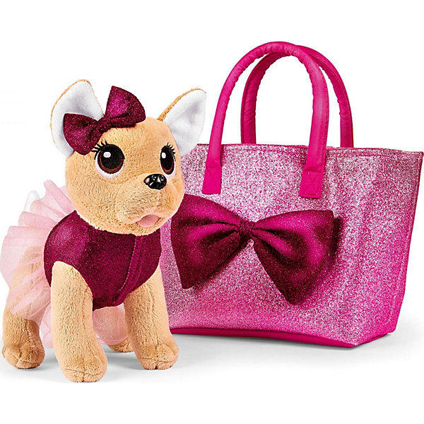 Мягкая игрушка Chi-Chi Love Собачка в сумочке, 20 см SIMBA 16370951