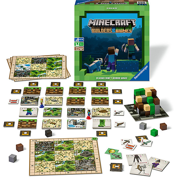 

Настольная игра Ravensburger "Майнкрафт, Настольная игра Ravensburger "Майнкрафт"