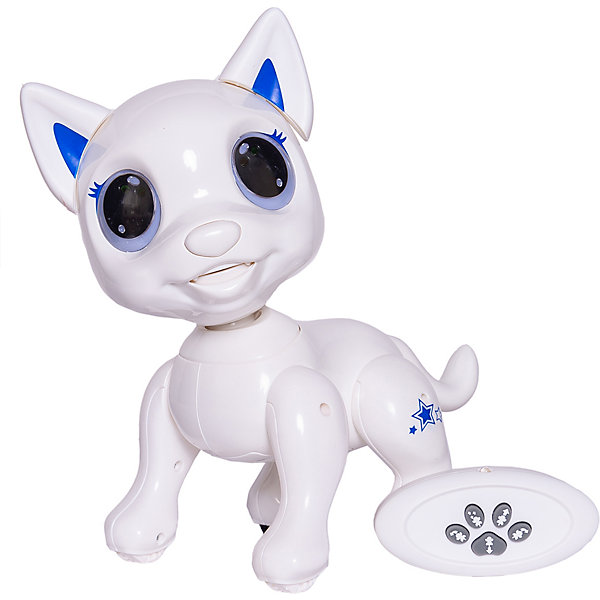 

Интерактивная игрушка на радиоуправлении Junfa Toys Кошечка, свет, звук