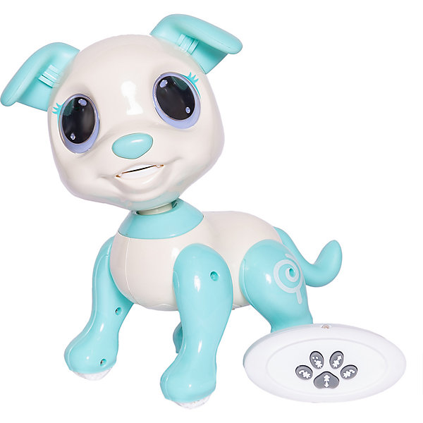 

Интерактивная игрушка на радиоуправлении Junfa Toys "Собачка", свет, звук, Синий/белый, Интерактивная игрушка на радиоуправлении Junfa Toys "Собачка", свет, звук