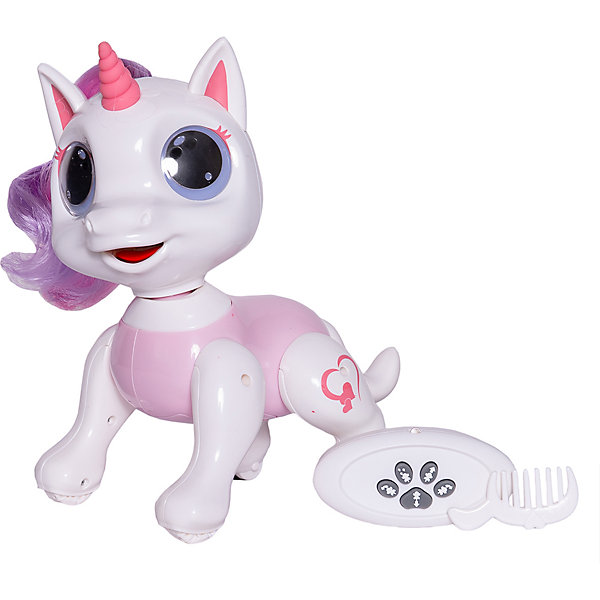 

Интерактивная игрушка на радиоуправлении Junfa Toys "Единорог", свет, звук, Розовый/белый, Интерактивная игрушка на радиоуправлении Junfa Toys "Единорог", свет, звук