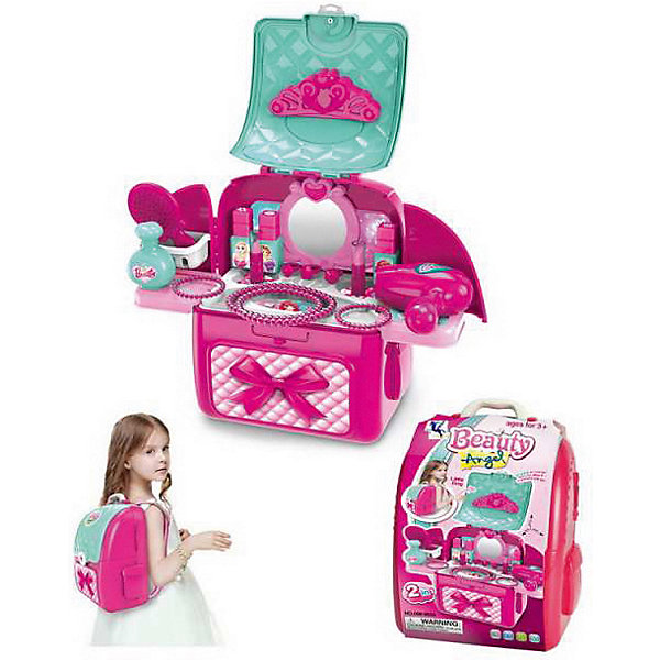 

Чудо-ранец Abtoys Салон красоты, Розовый, Чудо-ранец Abtoys Салон красоты
