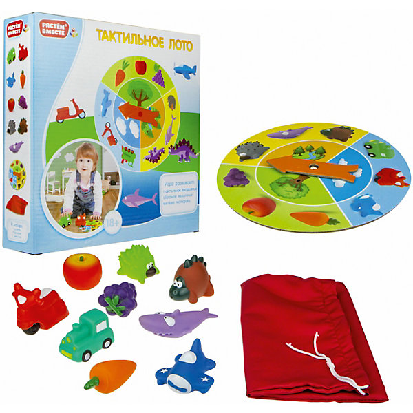 

Игра развивающая 1Toy Тактильное лото