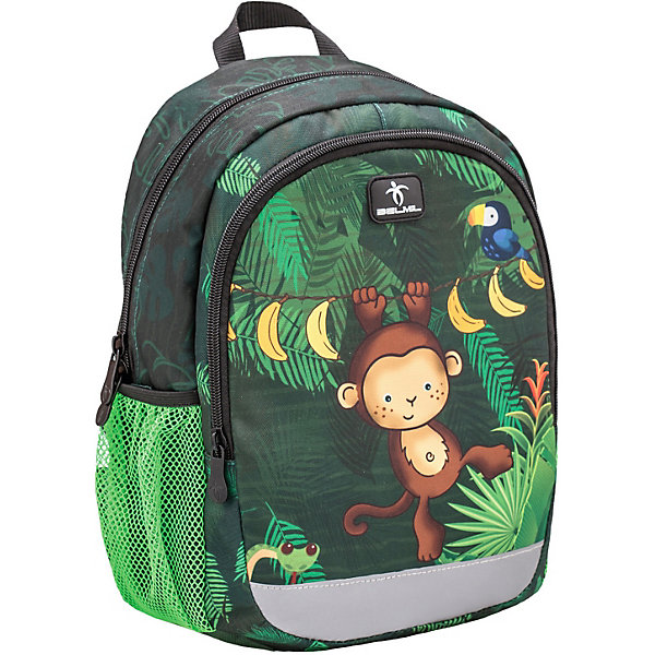 

Рюкзак Belmil Kiddy Plus Джунгли, Weiß/beige, Рюкзак Belmil Kiddy Plus Джунгли