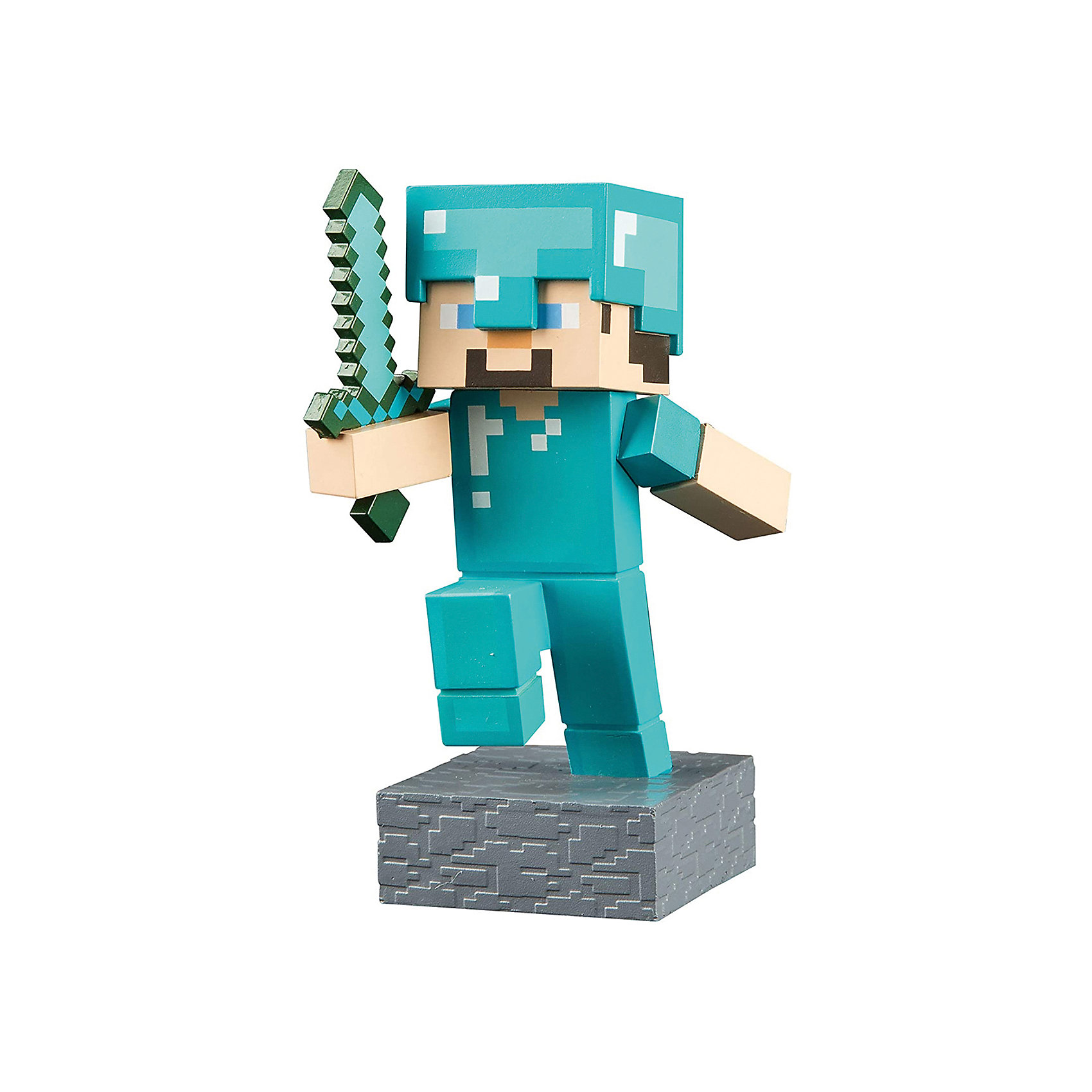 фото Фигурка minecraft adventure steve, 10 см