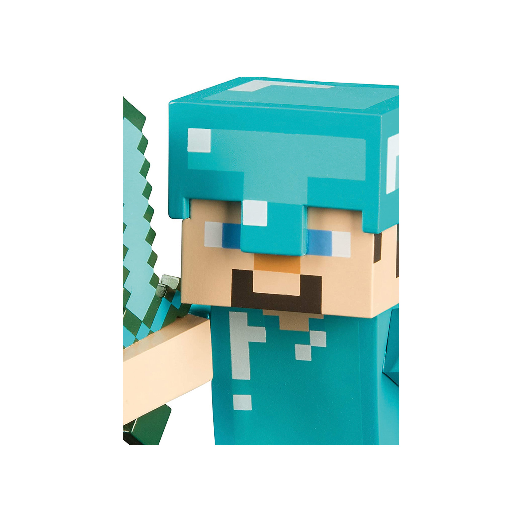 фото Фигурка minecraft adventure steve, 10 см