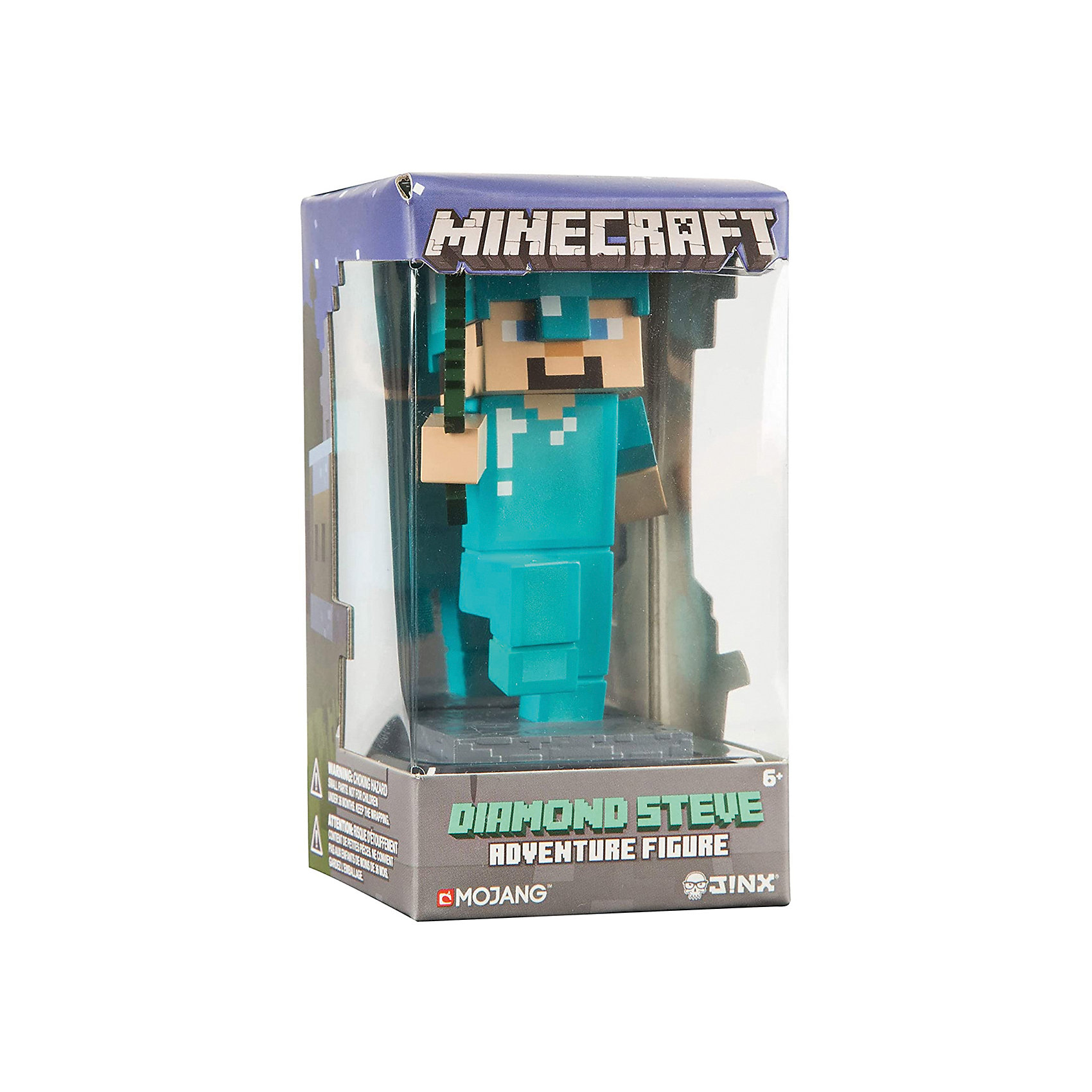 фото Фигурка minecraft adventure steve, 10 см