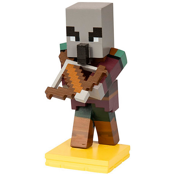 фото Фигурка minecraft adventure figures pillager 4 серия, 10 см