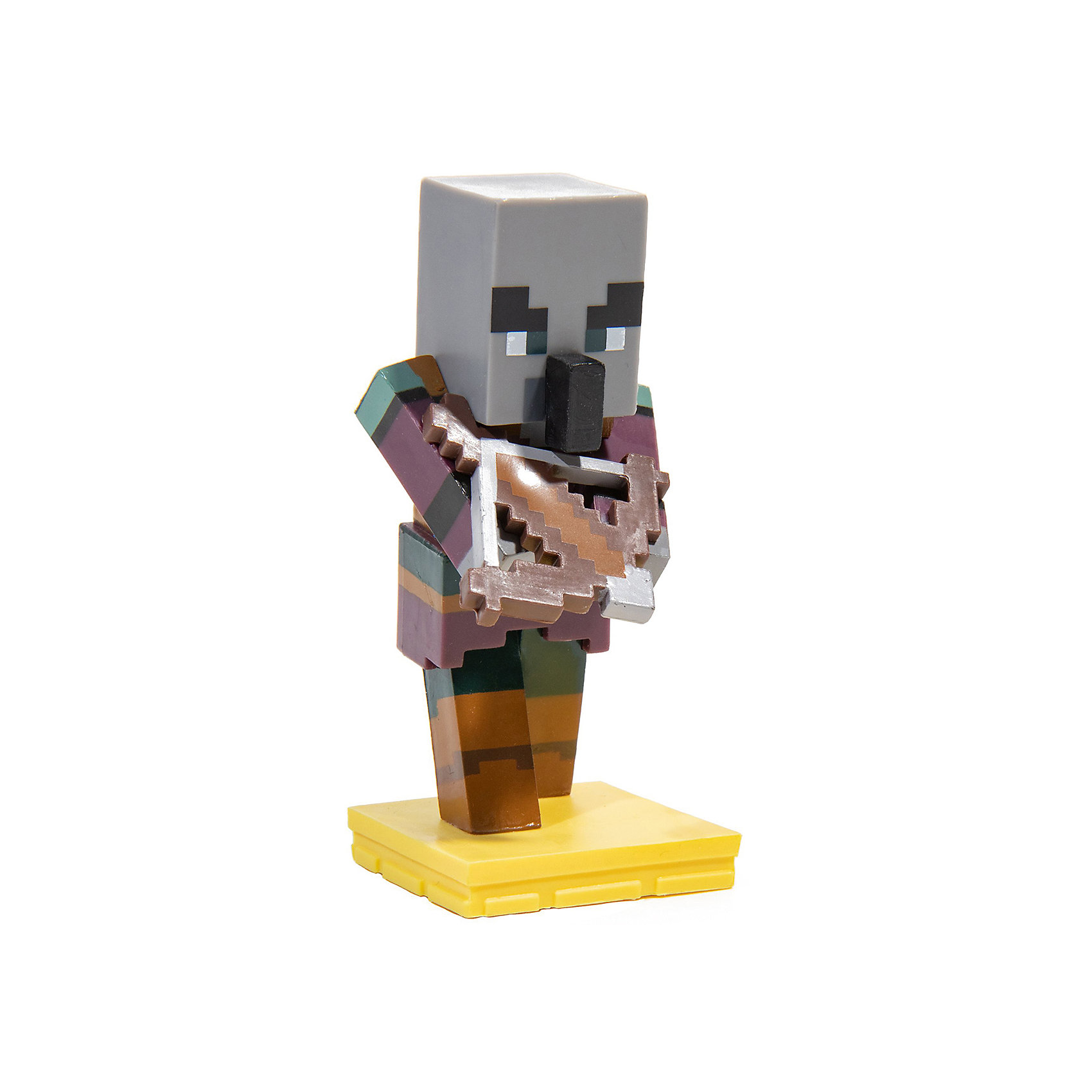 фото Фигурка minecraft adventure figures pillager 4 серия, 10 см