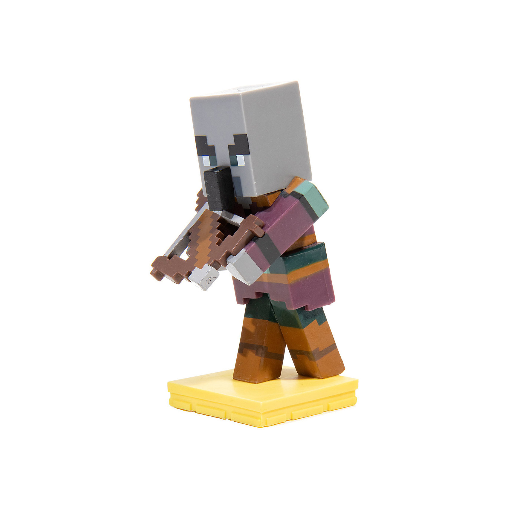 фото Фигурка minecraft adventure figures pillager 4 серия, 10 см