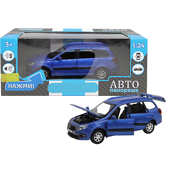 

Машинка Автопанорама Lada Granta Cross, 1:26, Atlantikblau, Машинка Автопанорама Lada Granta Cross, 1:26