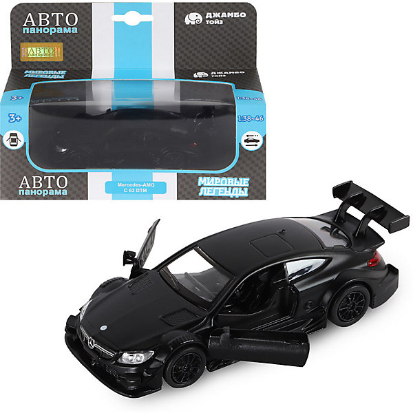 

Машинка Автопанорама Mercedes-AMG C 63 DTM, 1:43, Черный, Машинка Автопанорама Mercedes-AMG C 63 DTM, 1:43