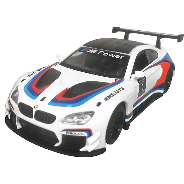 

Машинка Автопанорама BMW M6, 1:43, Белый, Машинка Автопанорама BMW M6, 1:43