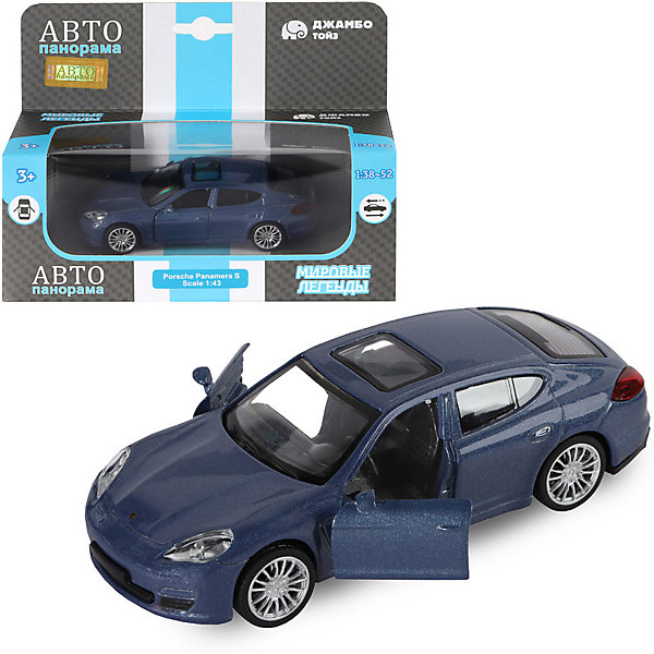 

Машинка Автопанорама Porsche Panamera S, 1:43, Atlantikblau, Машинка Автопанорама Porsche Panamera S, 1:43