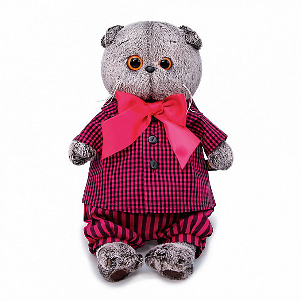 

Мягкая игрушка Budi Basa Кот Басик в рубашке и штанах, 30 см, Коричневый, Мягкая игрушка Budi Basa Кот Басик в рубашке и штанах, 30 см