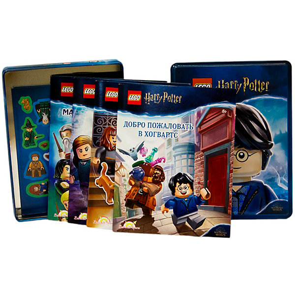 

Набор книг с наклейками LEGO Harry Potter, 4 шт