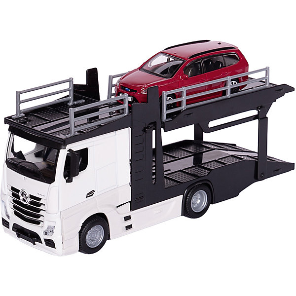 Игровой набор Street fire Mercedes-benz actros, 1:43 Bburago 16450628