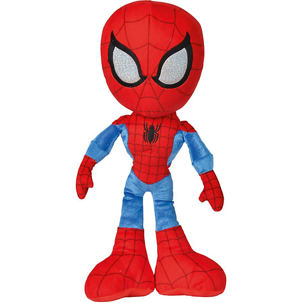 фото Мягкая игрушка nicotoy marvel человек-паук, 25 см
