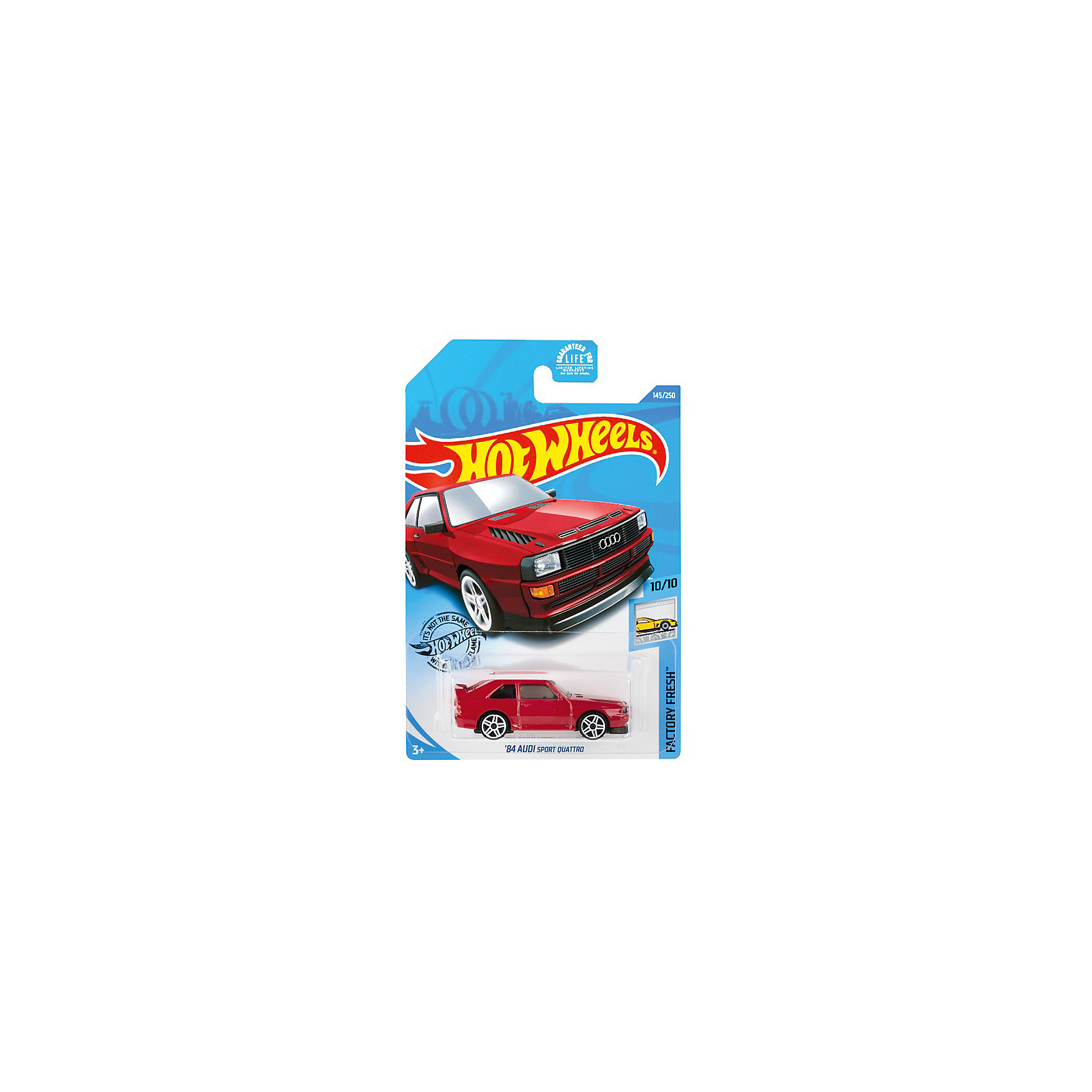 Базовая машинка Hot Wheels 84 Audi Sport Quattro Mattel 16467085
