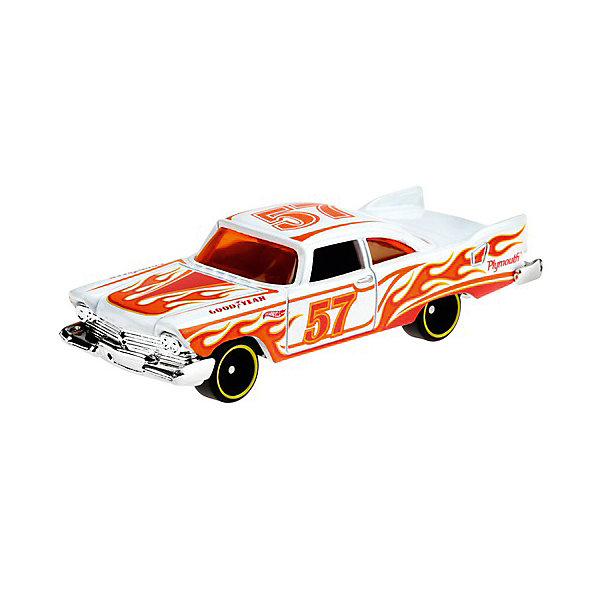 

Базовая машинка Hot Wheels 57 Plymouth Fury, Разноцветный, Базовая машинка Hot Wheels 57 Plymouth Fury