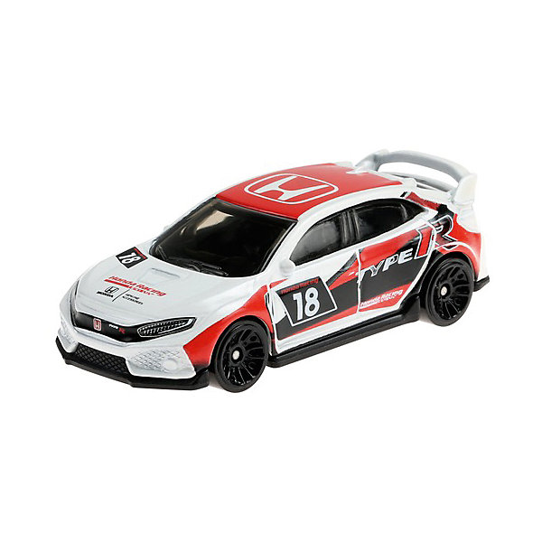 

Базовая машинка Hot Wheels 2018 Honda Civic Type R, Разноцветный, Базовая машинка Hot Wheels 2018 Honda Civic Type R