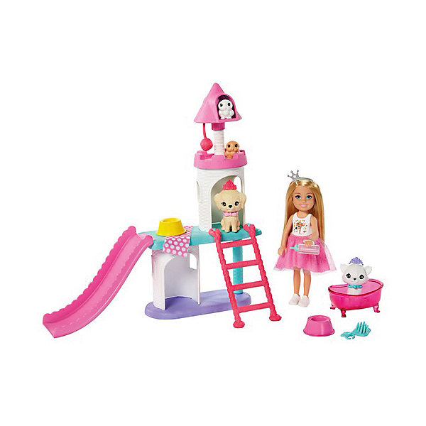 Игровой набор Barbie "Приключения принцессы Челси" Домик для домашних животных Mattel 16480627
