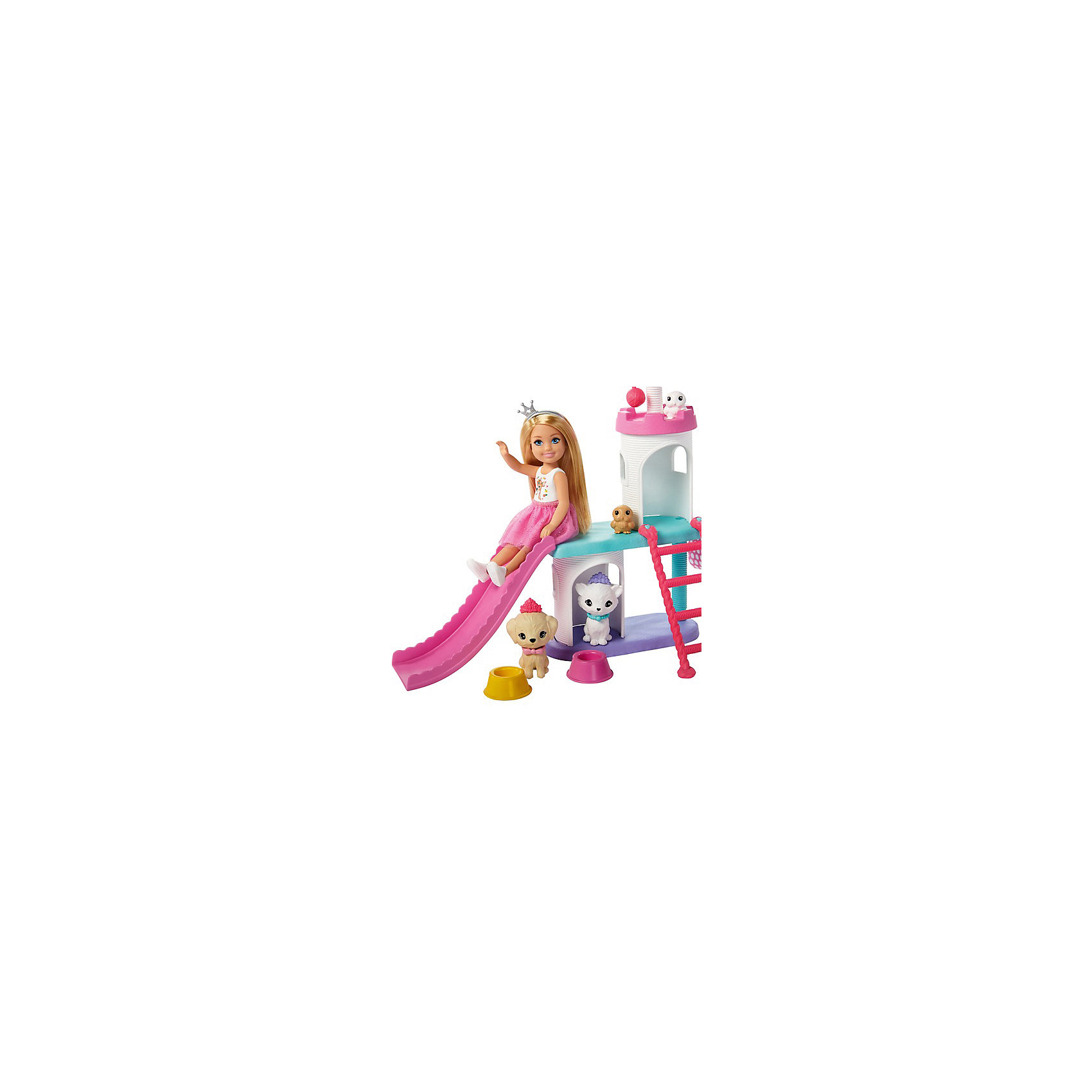 Игровой набор Barbie "Приключения принцессы Челси" Домик для домашних животных Mattel 16480627