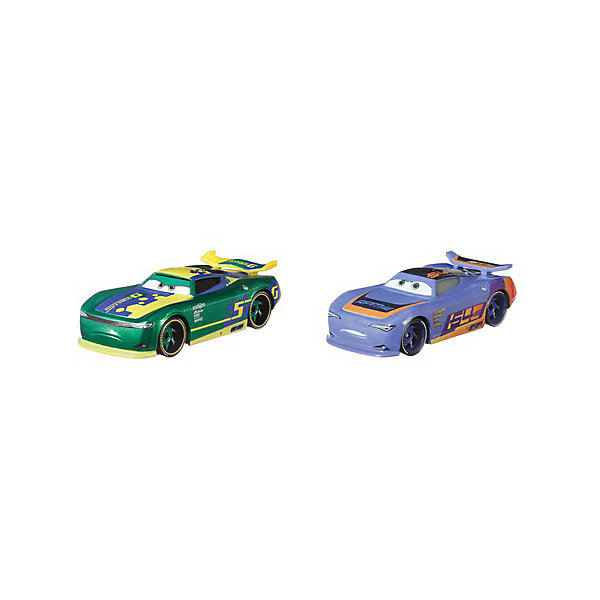 Набор машинок Cars "Герои мультфильмов" Эрик Педалли и Барри ДеПедал Mattel 16480677