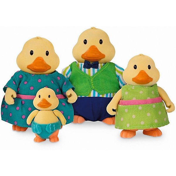 

Игровой набор Li'l Woodzeez "Семья уток, Разноцветный, Игровой набор Li'l Woodzeez "Семья уток"