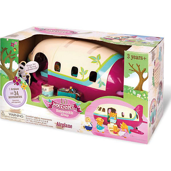 

Игровой набор Li'l Woodzeez "Самолет", 35 элементов, Разноцветный, Игровой набор Li'l Woodzeez "Самолет", 35 элементов