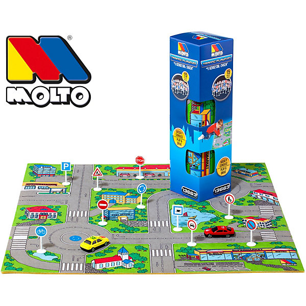 

Игровой набор Molto Коврик с аксессуарами, Разноцветный, Игровой набор Molto Коврик с аксессуарами