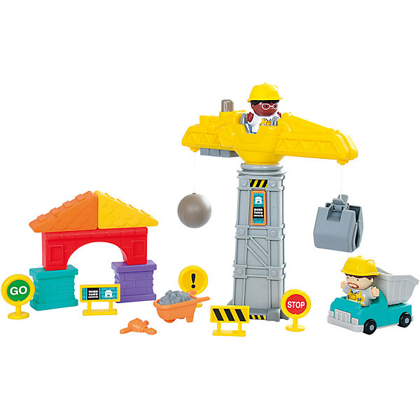 

Игровой набор Playgo "Стройка, Разноцветный, Игровой набор Playgo "Стройка"