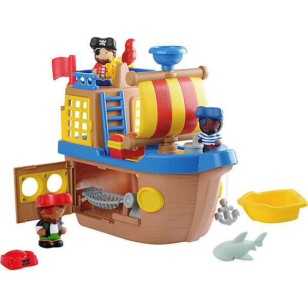 фото Игровой набор playgo "пиратский корабль"