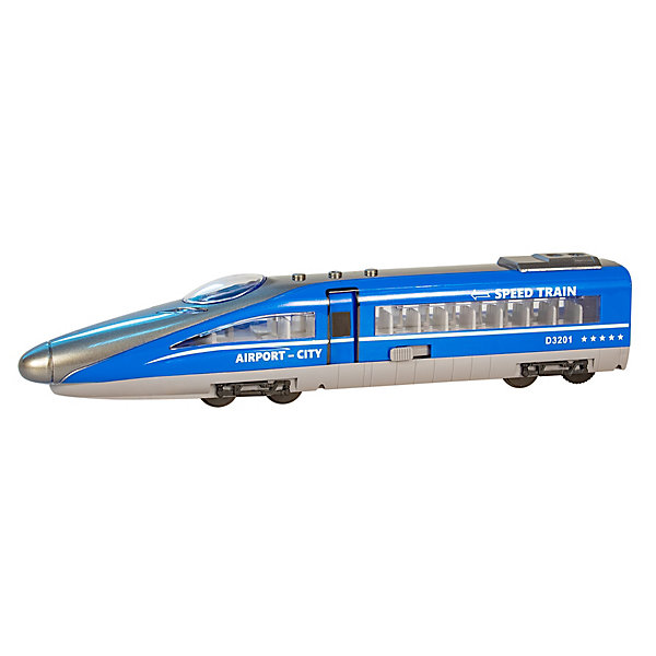 Экспресс-поезд , 27х5х5 см, свет, звук Big motors 16503311