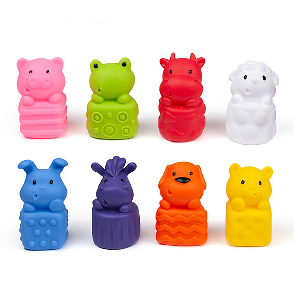 

Набор игрушек для ванны Fancy Baby Трогательные зверята, 8 шт, Разноцветный, Набор игрушек для ванны Fancy Baby Трогательные зверята, 8 шт