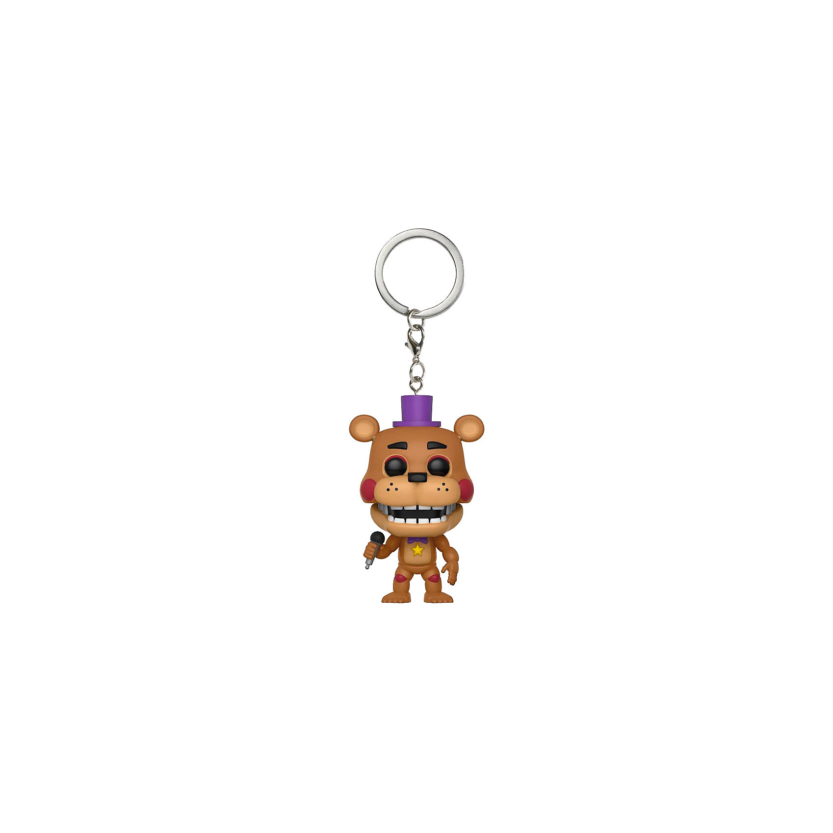 фото Брелок funko pocket pop! keychain: fnaf:pizza sim: рок-звезда фредди, 32155-pdq