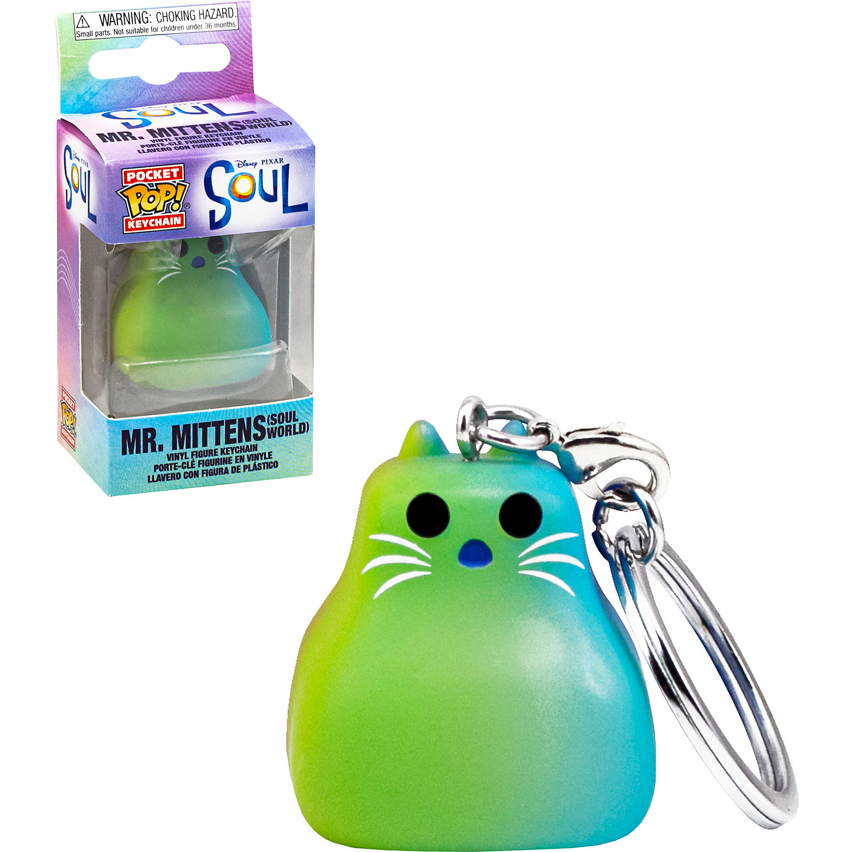 фото Брелок funko pocket pop! keychain: disney: soul: мистер миттенс, 47945-pdq