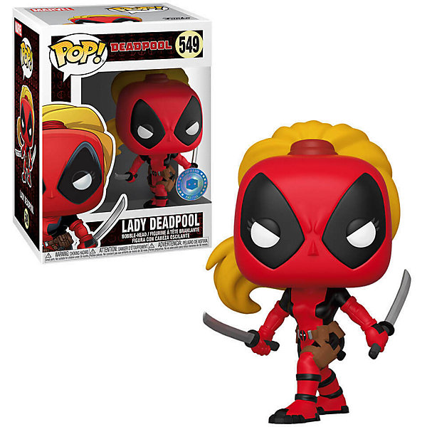 

Фигурка Funko POP! Bobble: Marvel: Marvel 80th: Леди Дедпул, 44333, Weiß/beige, Фигурка Funko POP! Bobble: Marvel: Marvel 80th: Леди Дедпул, 44333