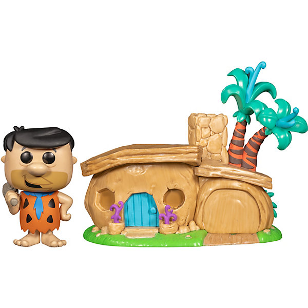 

Фигурки Funko POP! Vinyl: Town: Flintstones: Фред и дом Флинстоунов, 47681, Weiß/beige, Фигурки Funko POP! Vinyl: Town: Flintstones: Фред и дом Флинстоунов, 47681