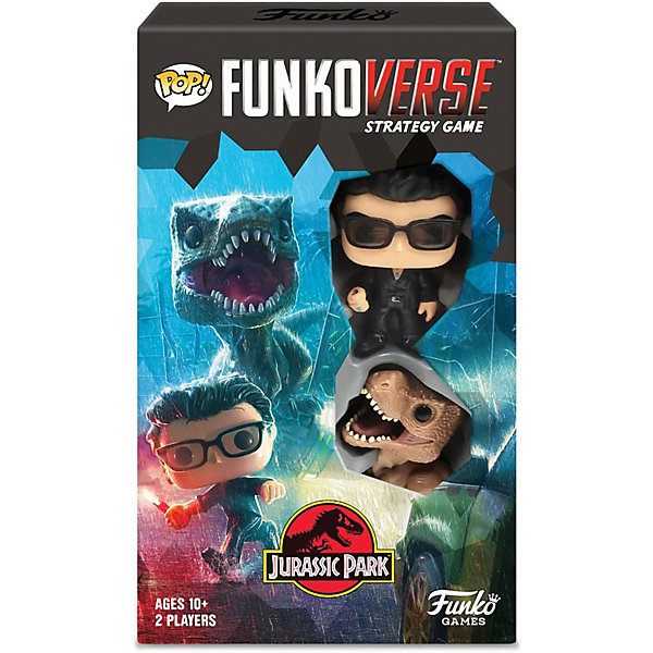 фото Настольная игра funko pop! funkoverse: jurassic park 101 экспандалон, 45889