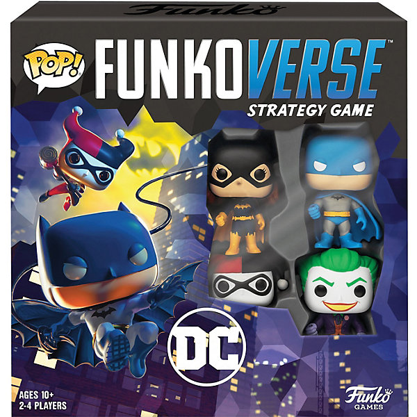 

Настольная игра Funko POP! Funkoverse: DC Comics 100 Базовый набор, 42628