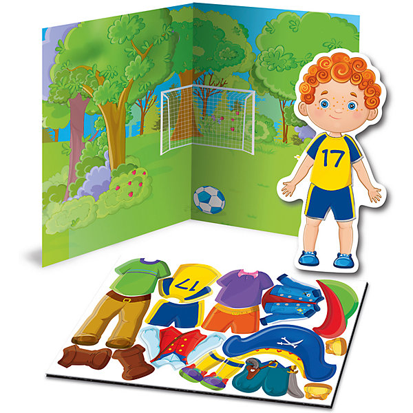 

Магнитная игра-одевашка Vladi Toys Мальчик
