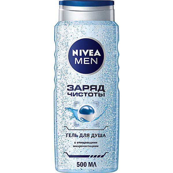 фото Гель для душа nivea men заряд чистоты, 500 мл