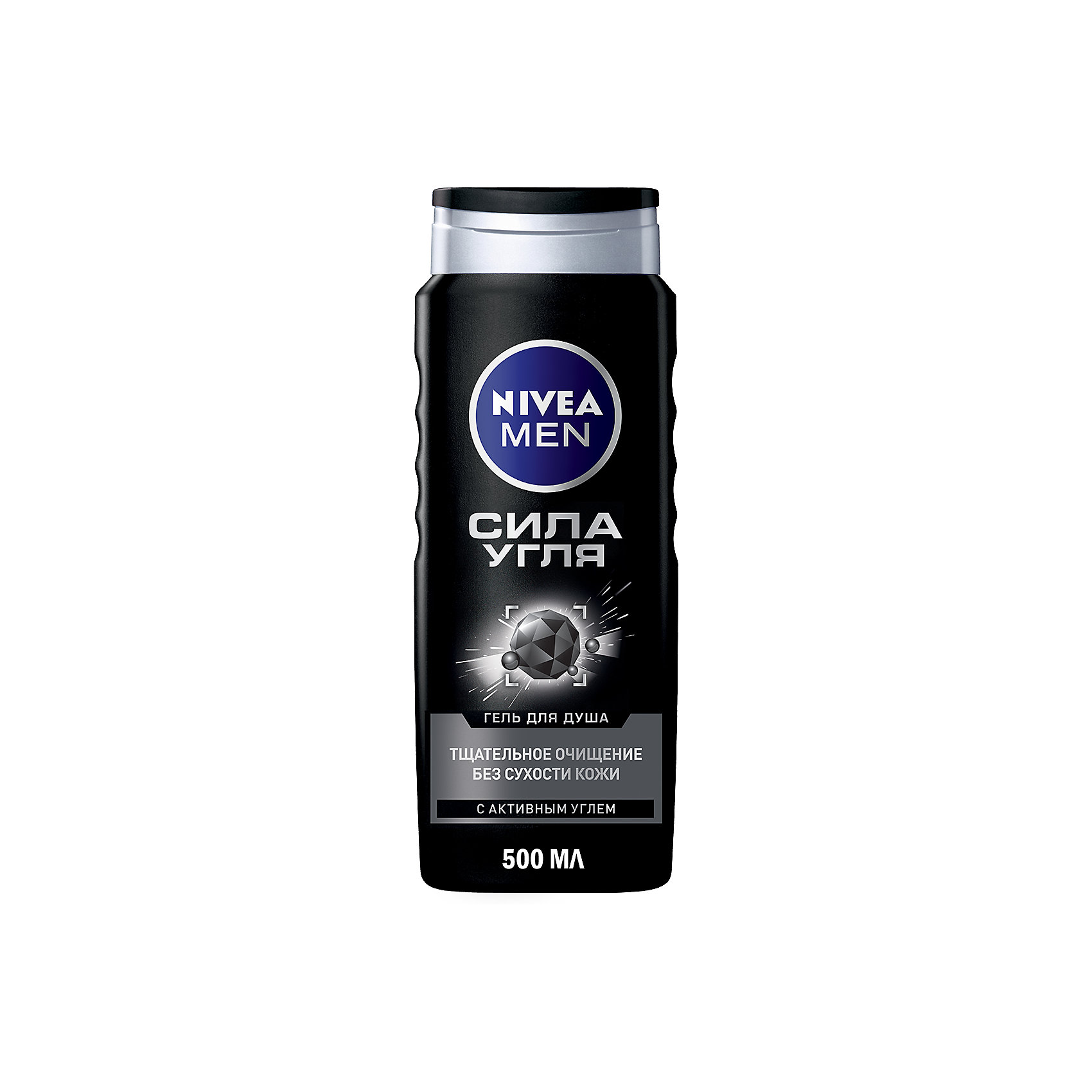 фото Гель для душа nivea men сила угля, 500 мл